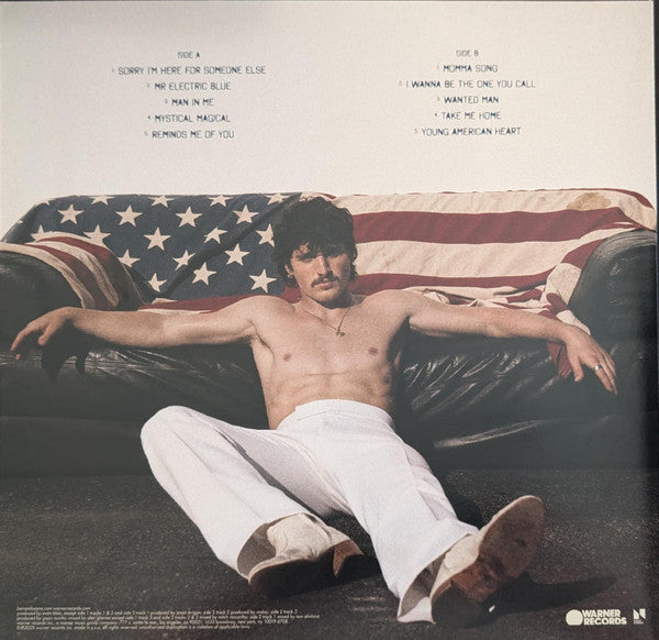 Benson Boone – American Heart - LP Rojo/Blanco/Azul