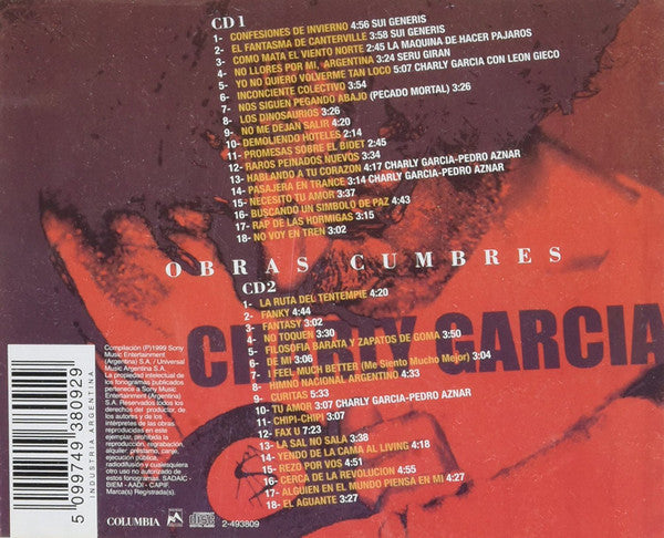 Charly Garcia – Obras Cumbres CD