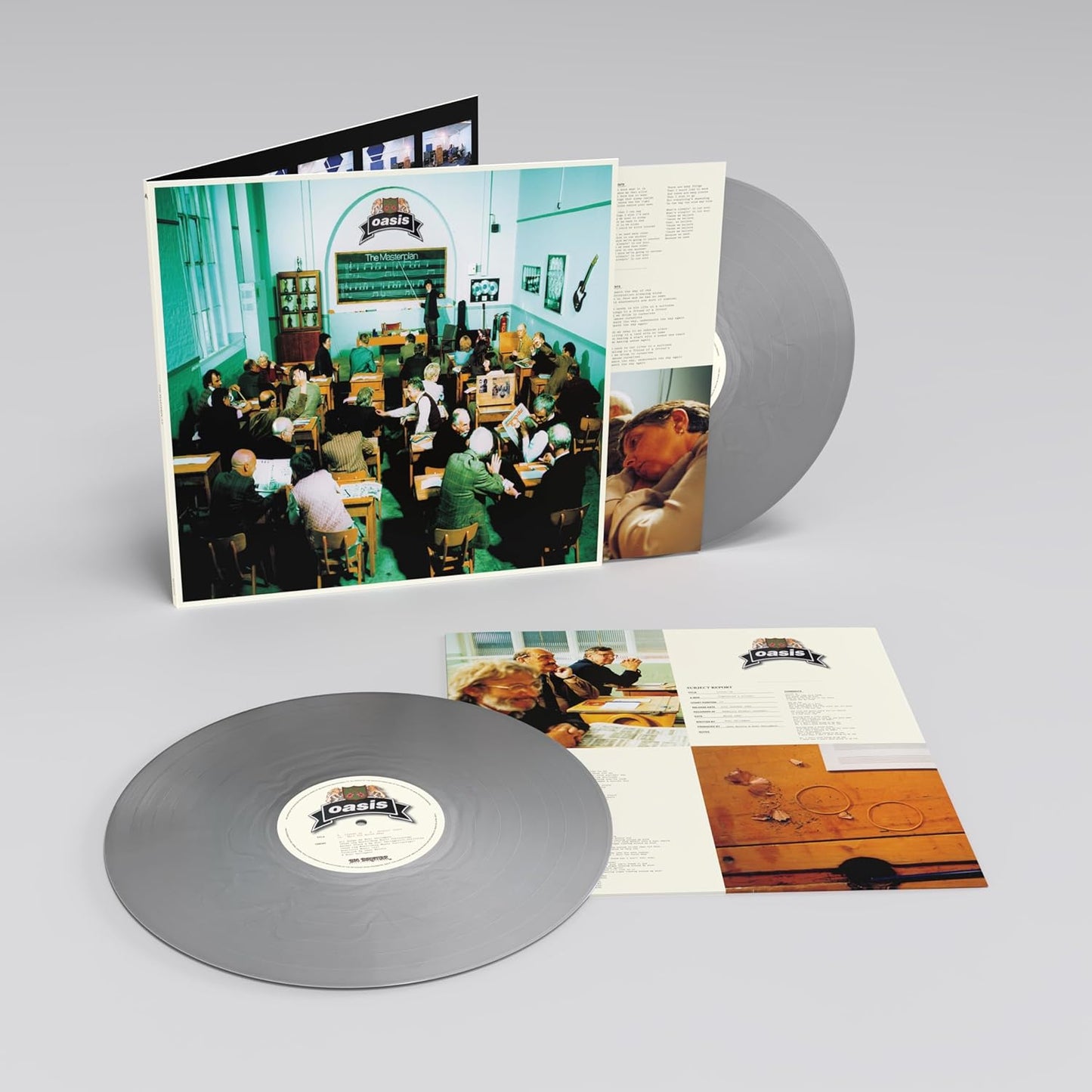 Oasis - The Masterplan 25Th Anniversary  - LP Plateado