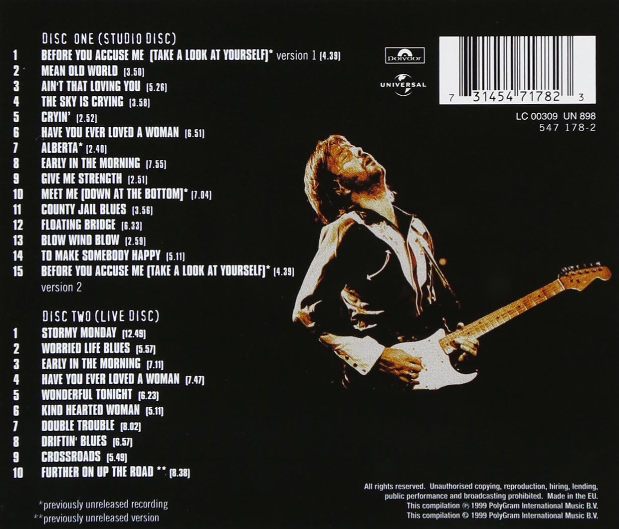 Eric Clapton – Blues CD