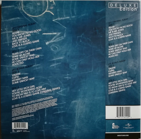 Amy Winehouse – Back To Black Deluxe Edition - LP