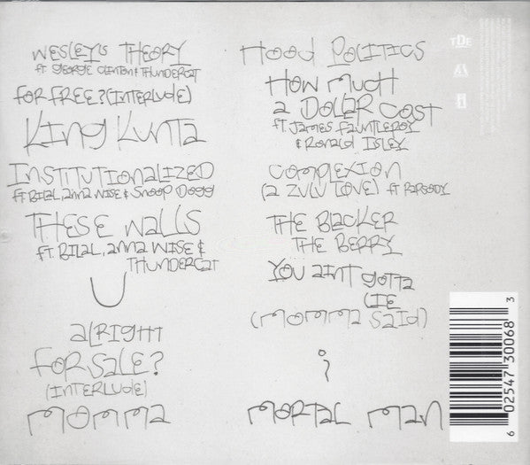 Kendrick Lamar - To Pimp a Butterfly CD