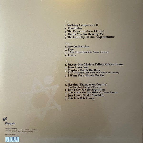 Sinéad O'Connor – So Far…The Best Of Sinéad O'Connor - LP Transparente