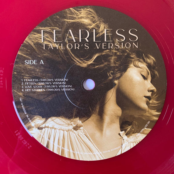Taylor Swift – Fearless (Taylor's Version) - Lp Rojo