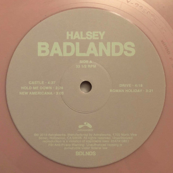 Halsey – Badlands - LP Rosa