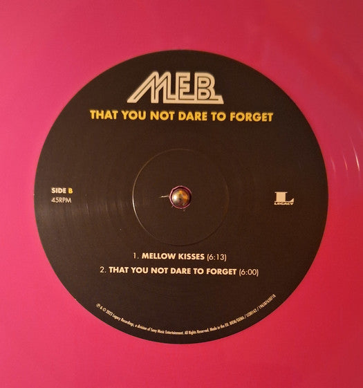 Miles Davis M.E.B. (Miles Electric Band) – That You Not Dare To Forget - LP Rosa
