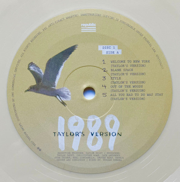 Taylor Swift – 1989 (Taylor's Version) Sunrise Boulevard Yellow LP