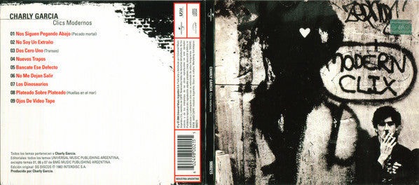 Charly Garcia – Clics Modernos - CD Digipack