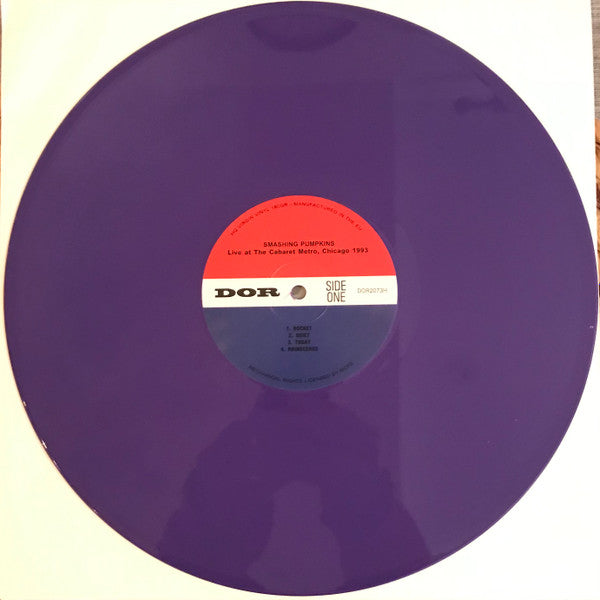 Smashing Pumpkins – Live at The Cabaret Metro, Chicago 1993 - LP