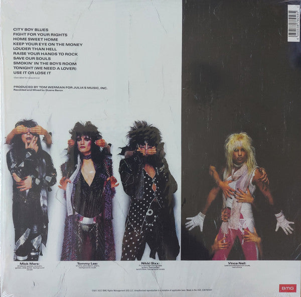 Mötley Crüe – Theatre Of Pain Crucial Crue - LP