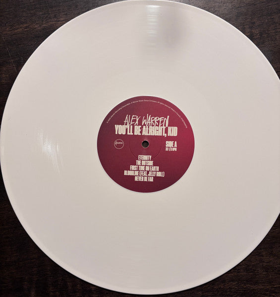 Alex Warren – You'll Be Alright Kid - LP Blanco