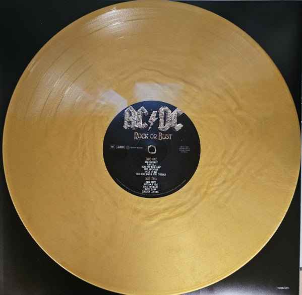 AC/DC – Rock Or Bust - LP Dorado