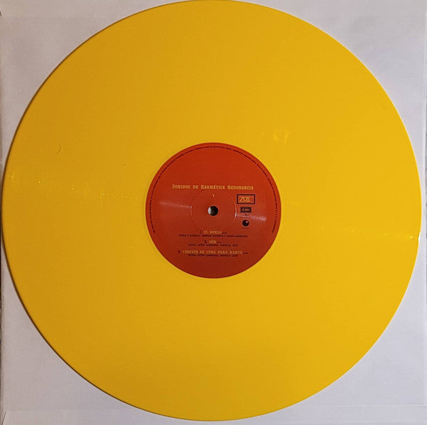 Zoe - Sonidos De Karmática Resonancia - LP Amarillo/Rojo