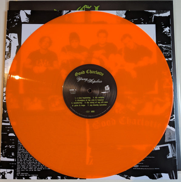 Good Charlotte – The Young And The Hopeless - LP Naranja