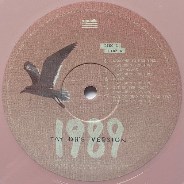 Taylor Swift – 1989 (Taylor's Version) Rose Garden Pink Edition LP Rosa