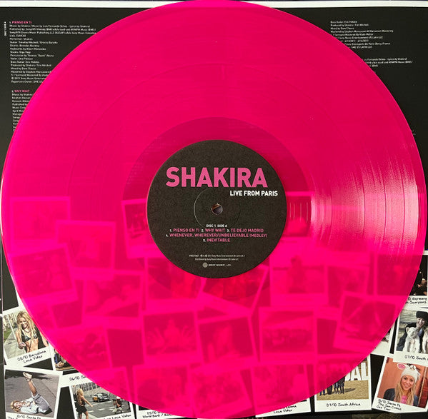 Shakira – Live From Paris RSD 2025 - LP Rosa