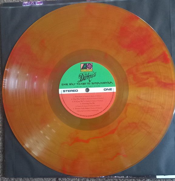 The Darkness - One Way ticket to Birmingham (Live at the NEC) RSD 2026 - LP Naranja