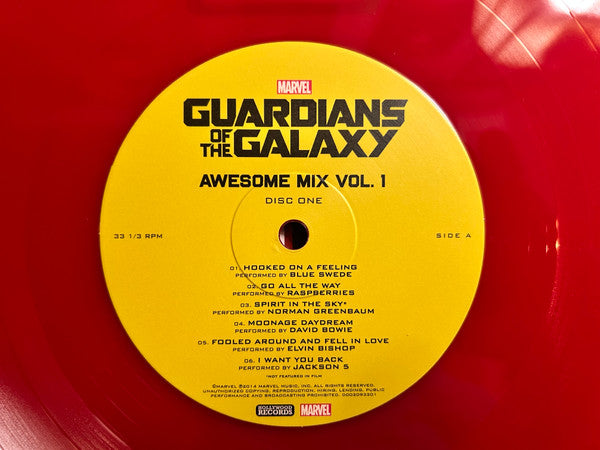 Soundtrack - Guardians Of The Galaxy - LP Rojo/ Naranja