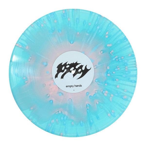 Poppy  – Empty Hands - LP Pink In Ice Blue W/ Pink + Blue Splatter