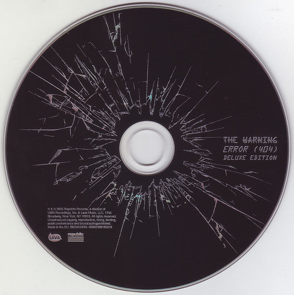 The Warning – Error (404) Deluxe Edition - CD
