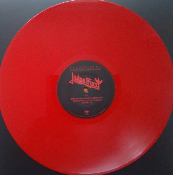Judas Priest – Reflections - 50 Heavy Metal Years Of Music - LP Rojo