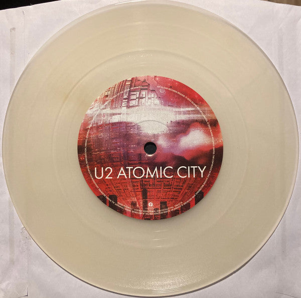 U2 – Atomic City - Lp 10 Pulgadas Transparente