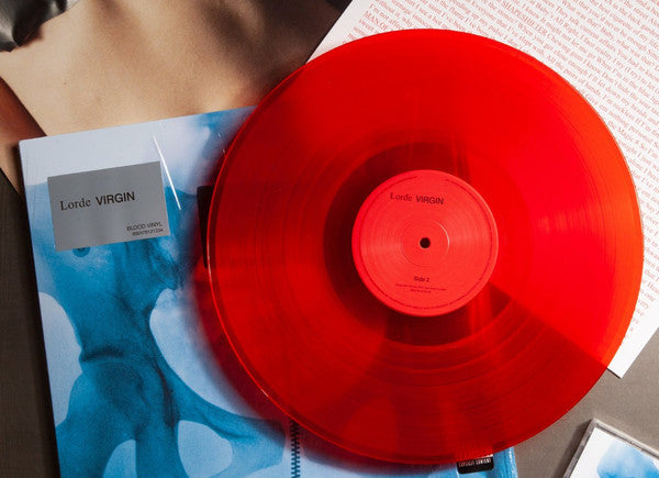 Lorde – Virgin - LP Blood Rojo