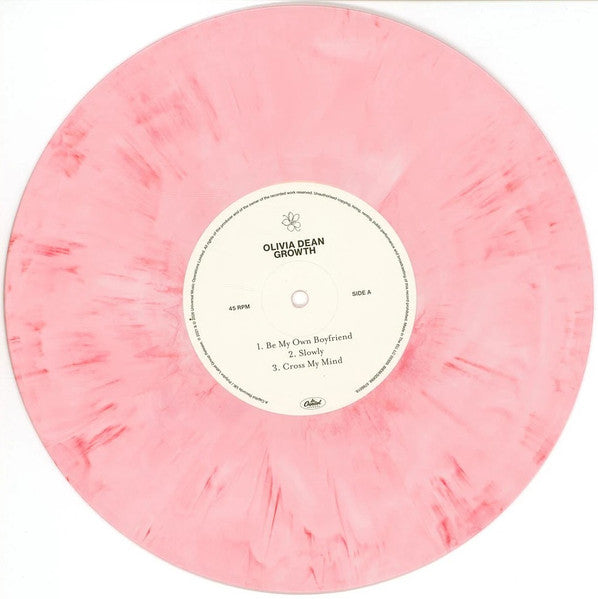 Olivia Dean - Growth - LP 10 Pulgadas Pink Marble