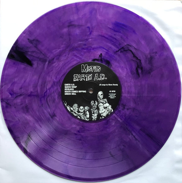 Misfits – Earth A.D. / Wolfs Blood RSD 2024 - LP Morado