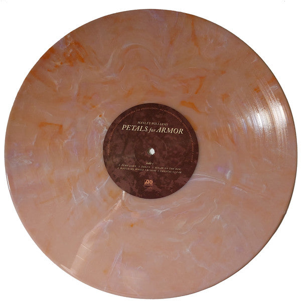 Hayley Williams – Flowers For Vases & Petals For Armor - LP  Etched, Clear w/ Pink Swirl