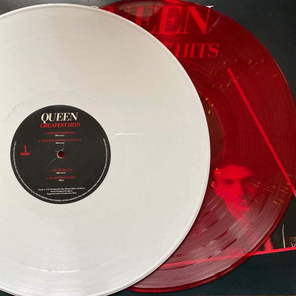 Queen – Greatest Hits - LP White/Red