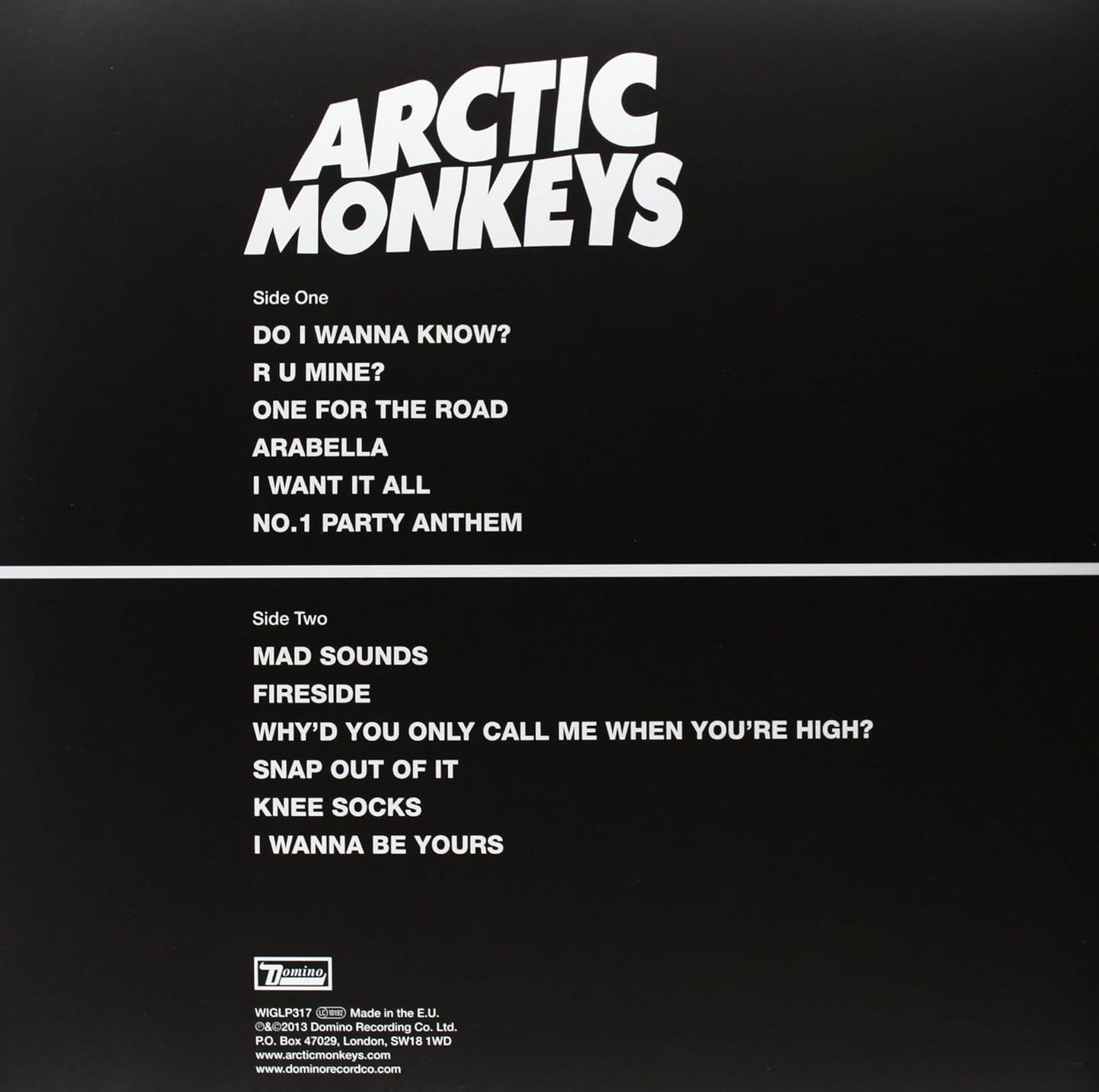Arctic Monkeys - AM LP