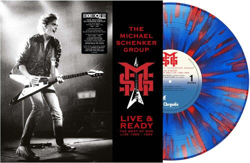 The Michael Schenker Group Live & Ready. The best of MSG Live 1980-1984 - RSD 2026 - LP Azul/Rojo