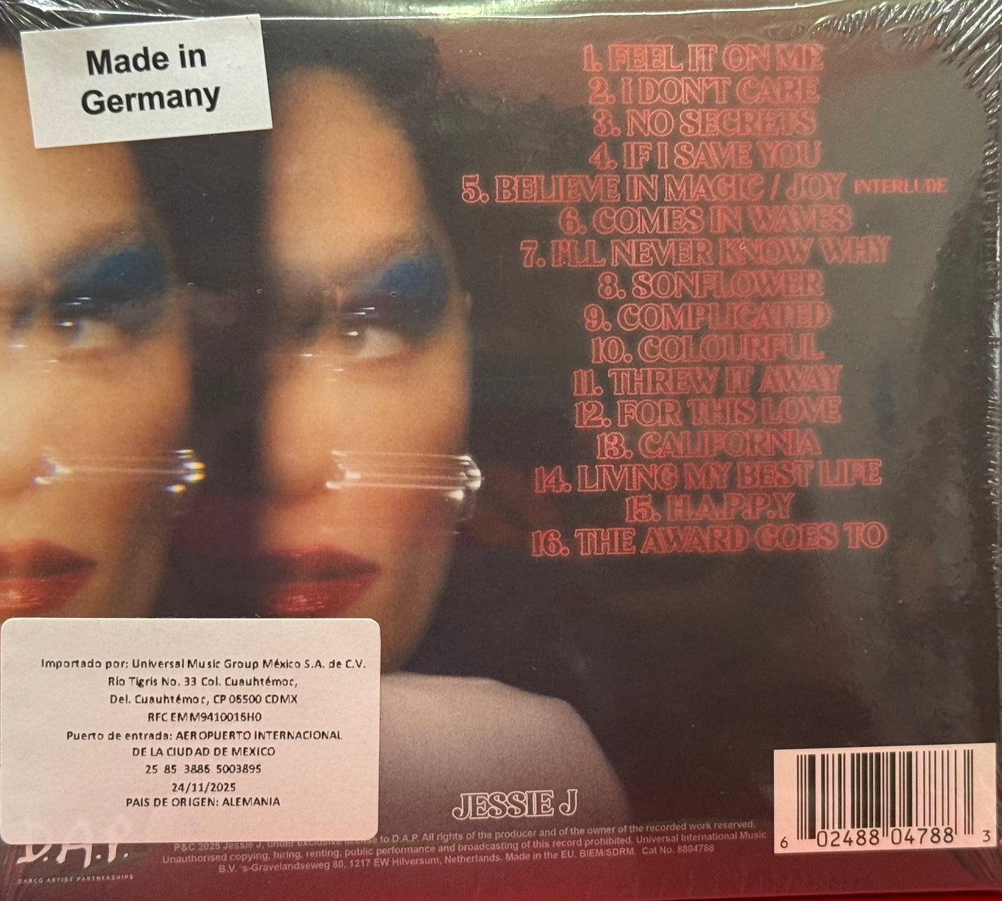 Jessie J - Don't Tease Me with a Good Time - CD