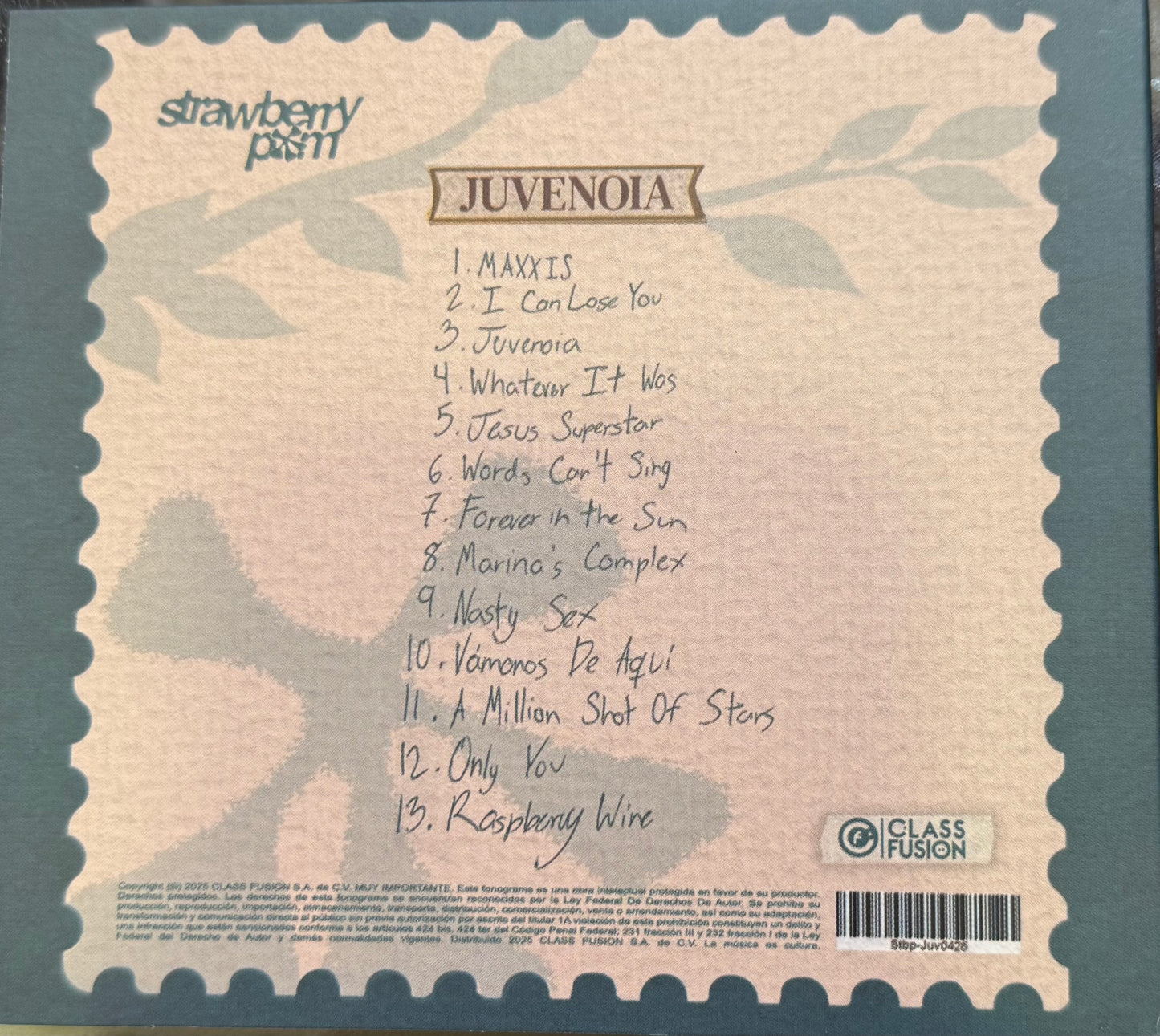 Strawberry Pom - Juvenoia - CD FIRMADO