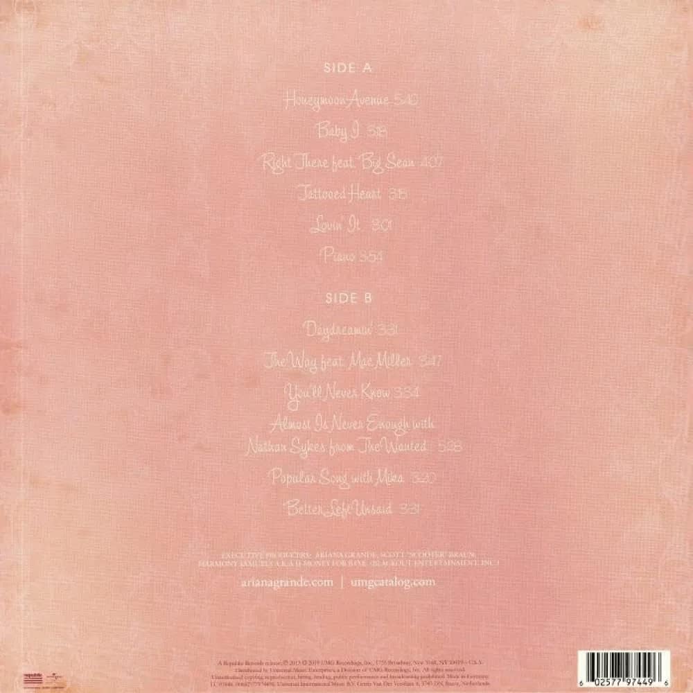 Ariana Grande -  Yours Truly - LP