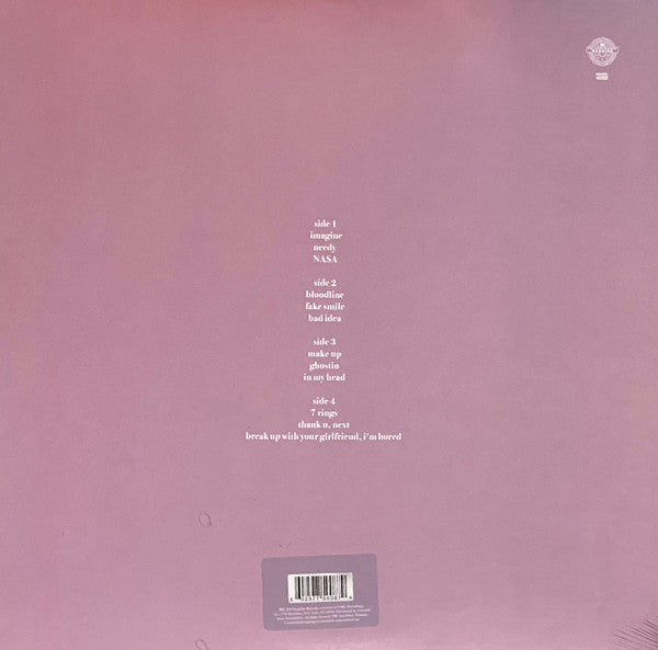Ariana Grande - Thank U Next - Lp Transparente