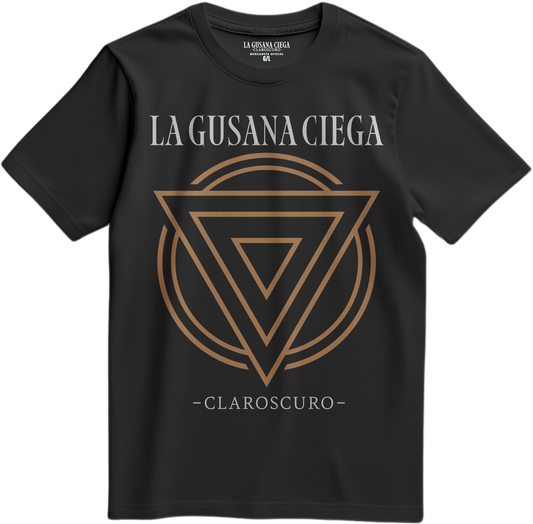 La Gusana Ciega Claroscuro Playera Talla Grande