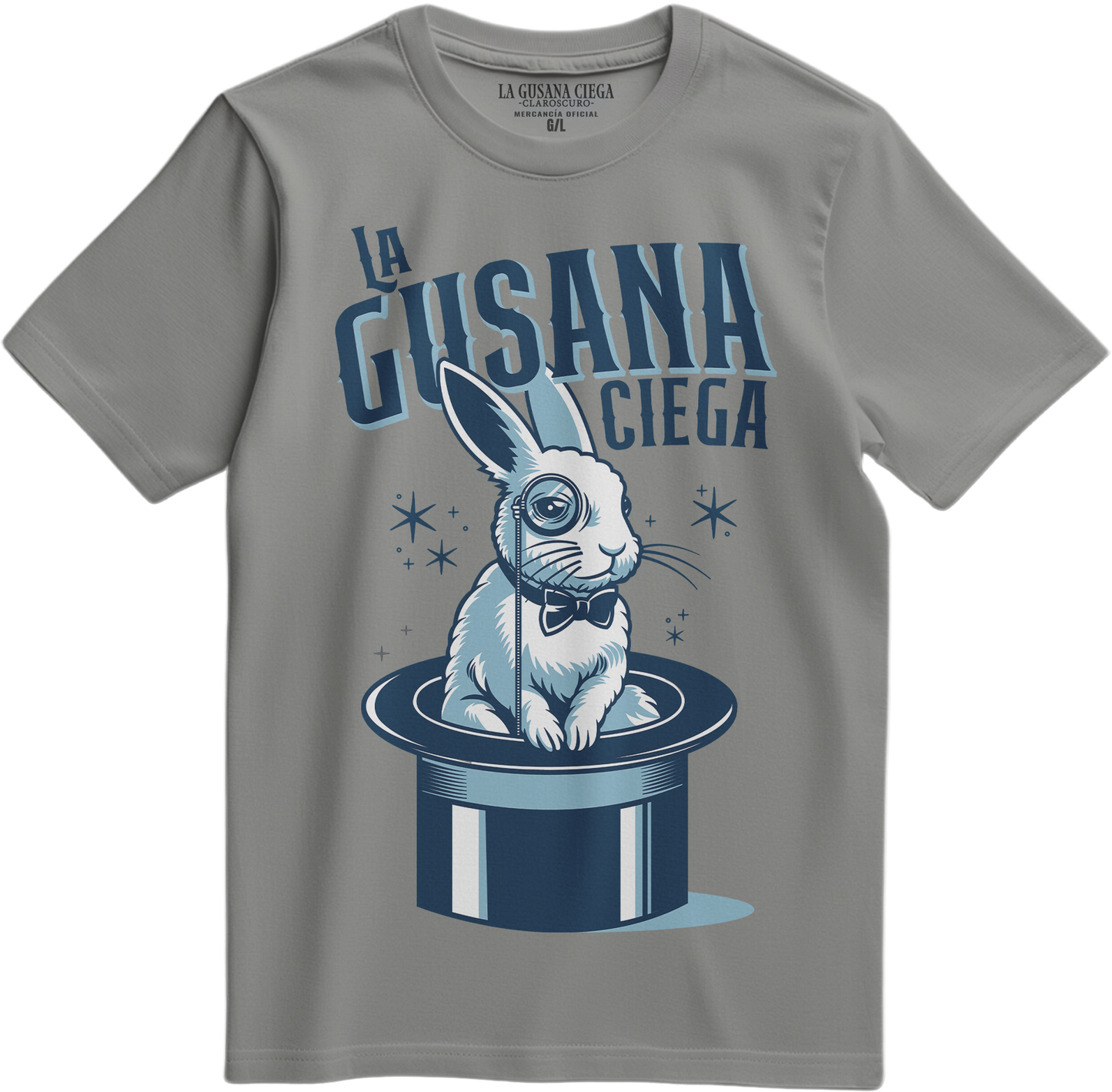 La Gusana Ciega Conejo - Playera Talla Grande