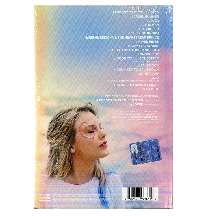 Taylor Swift - Lover Deluxe Album Version 2 - CD+Diario