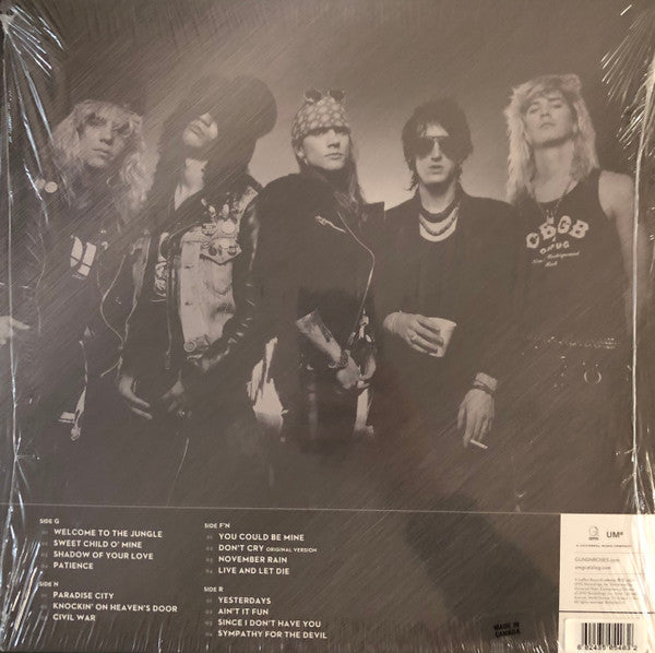 Guns N Roses -  Greatest Hits - Lp Amarillo Splatter