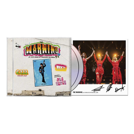 The Warning Live From Auditorio Nacional, CDMX 2CD (Ale Ver.) (Signed)