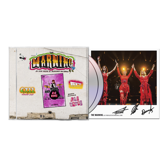The Warning Live From Auditorio Nacional, CDMX 2CD (Pau Ver.) (Signed)