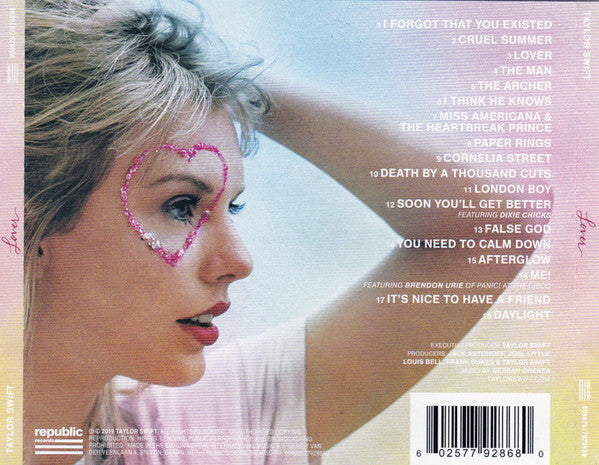 Taylor Swift - Lover CD