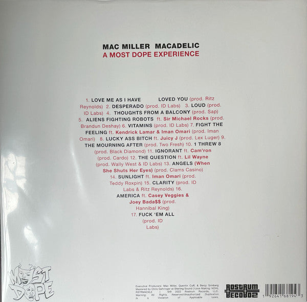 MaC Miler - Mecadelic - LP