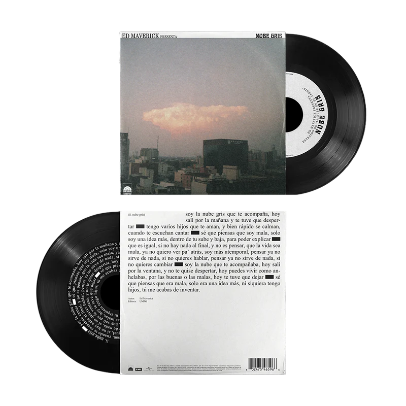 Ed Maverick - Nube Gris Sencillo 7 Pulgadas - LP