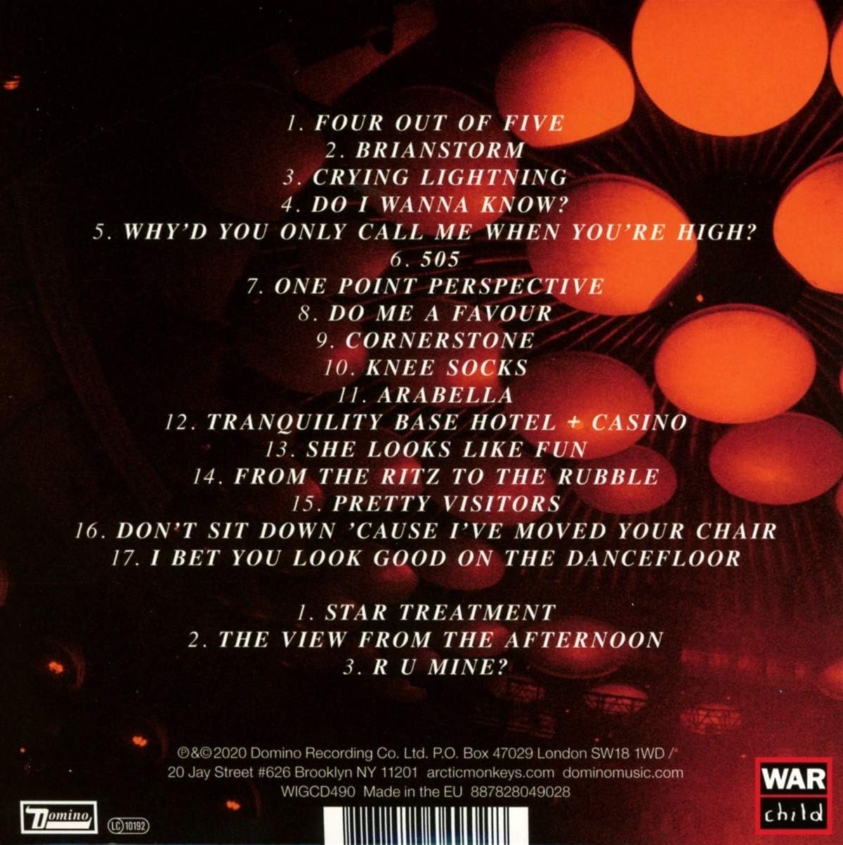 Arctic Monkeys - Royal Albert Hall CD