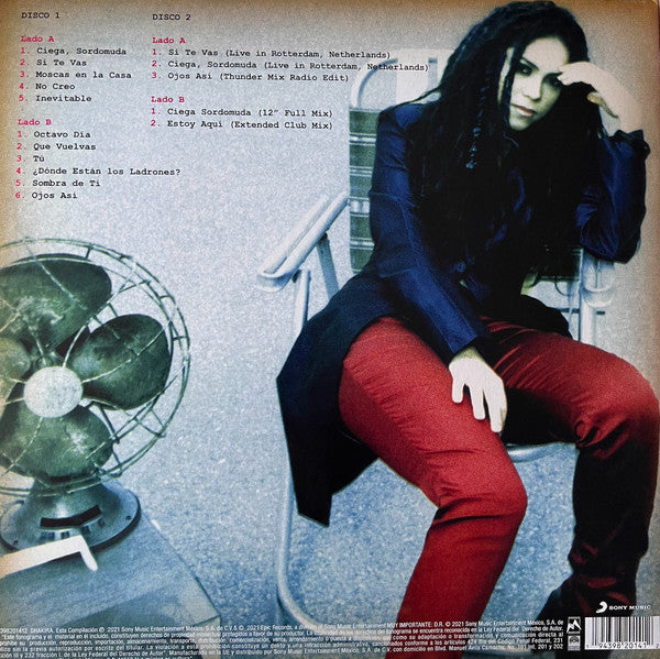 Shakira - Donde Estan Los Ladrones - LP Rosa y Morado