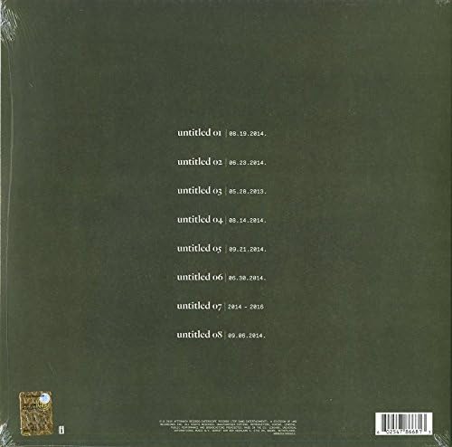 Kendrick Lamar - Untitled Unmastered LP