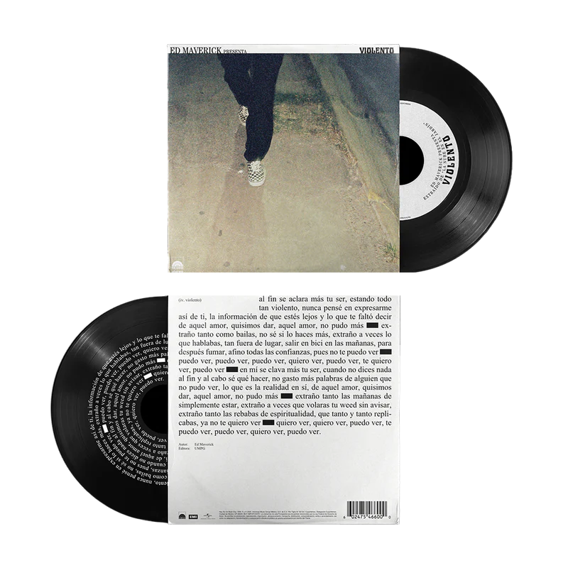 Ed Maverick - Violento Sencillo 7 Pulgadas - LP